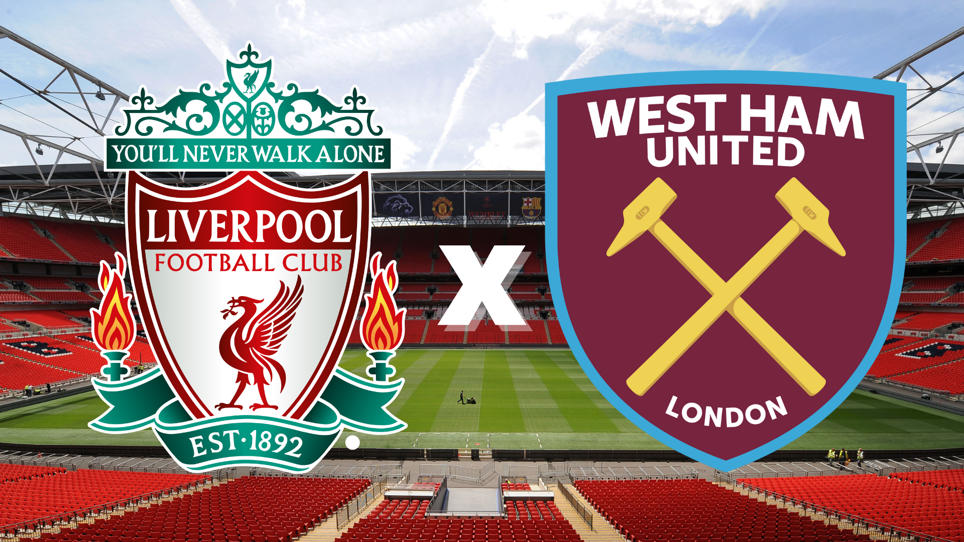 Liverpool e West Ham se enfrentam pela 28ª rodada da Premier League - Getty Images/ Divulgação