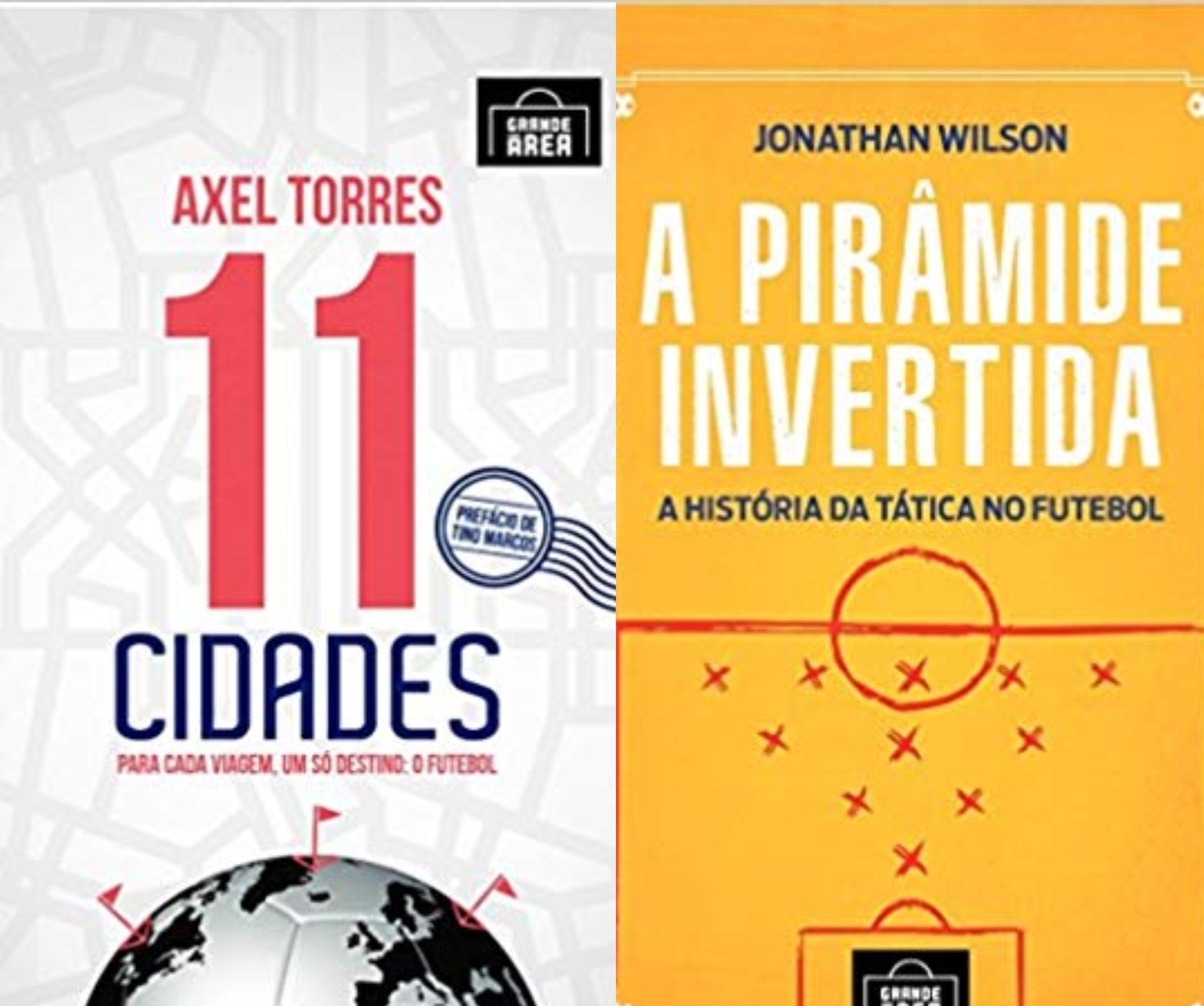 Livros de futebol com desconto - Reprodução/Amazon
