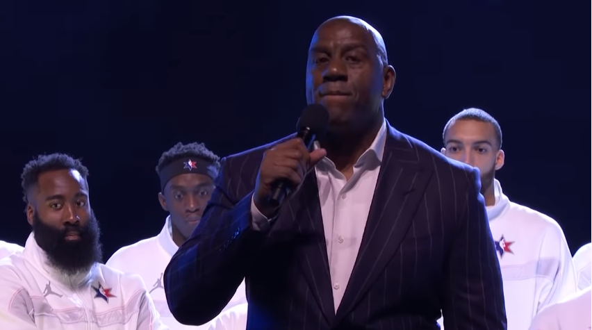 Com discurso de Magic Johnson, All-Star Game da NBA é carregado de homenagens a Kobe Bryant - YouTube