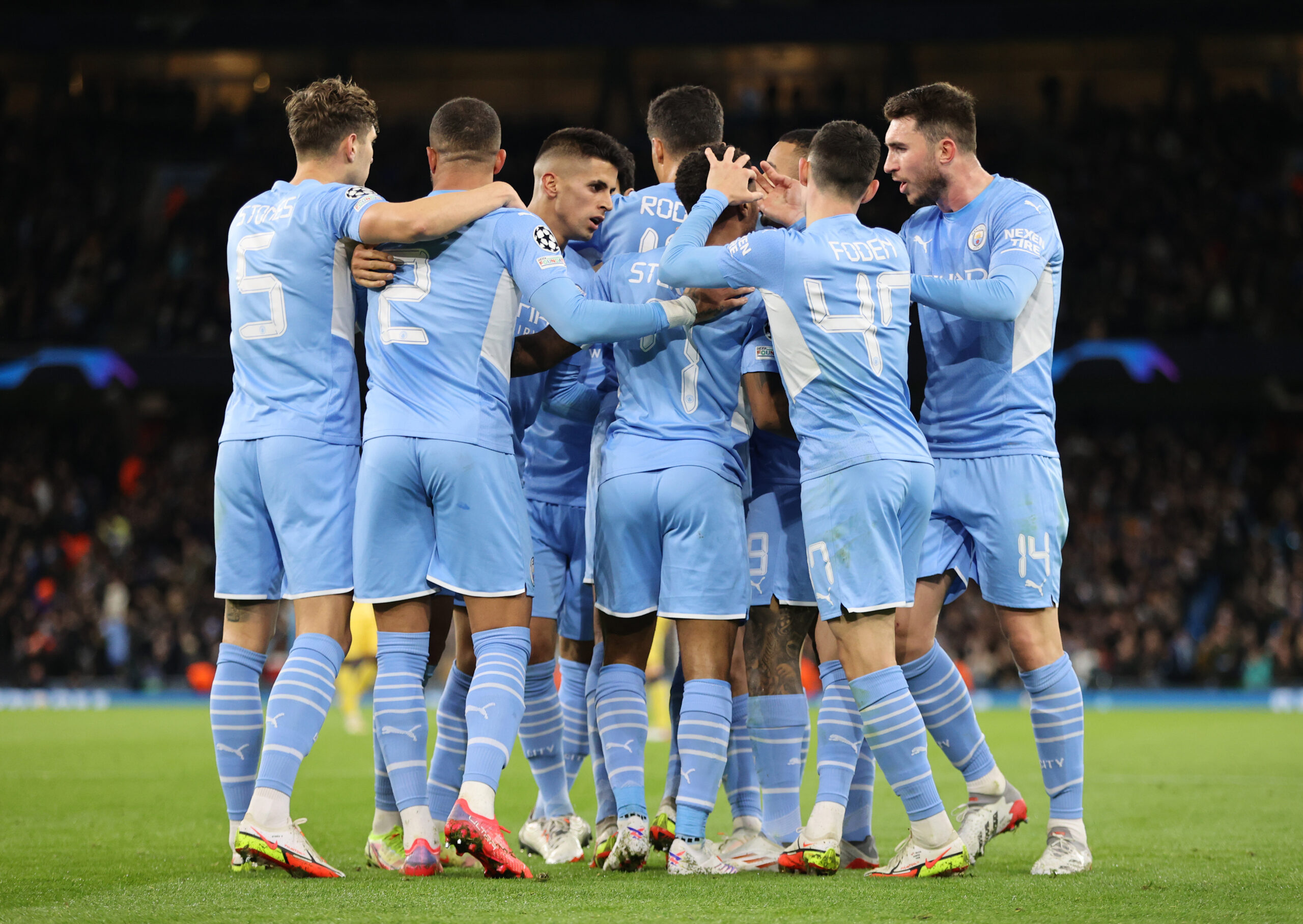 City volta bem no segundo tempo e vence o Club Brugge na Champions League - Getty Images