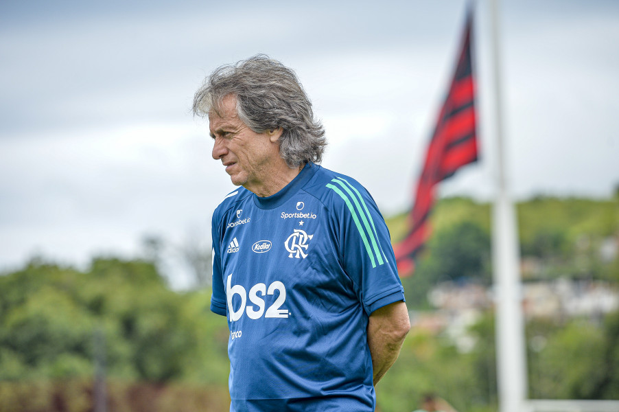 Coronavírus: Jorge Jesus tem amigo em estado grave e defende que Campeonato Carioca seja adiado - Marcelo Cortes / Flamengo