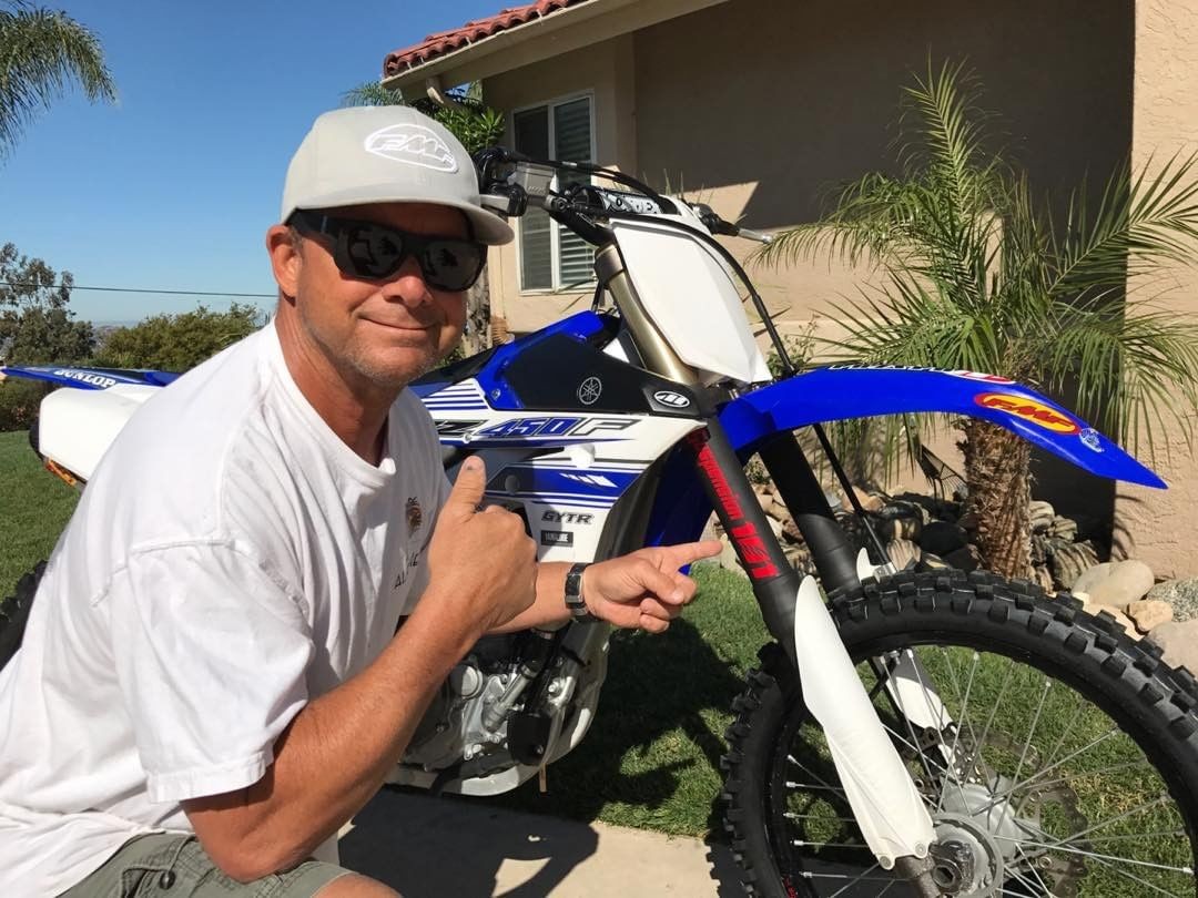 Marty Smith foi tricampeão nacional de motocross - Instagram