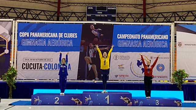 Manu foi campeã pan-americana - Divulgação/CBG