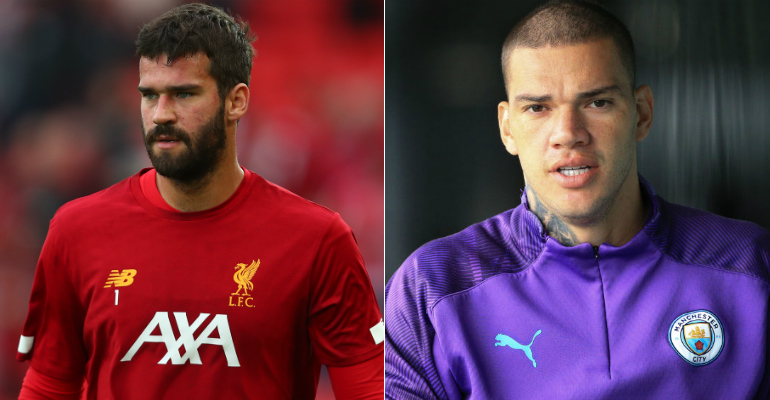 Alisson Becker e Ederson Moraes - Getty Images