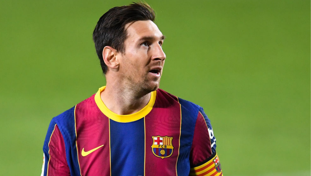 Messi em campo pelo Barcelona - GettyImages