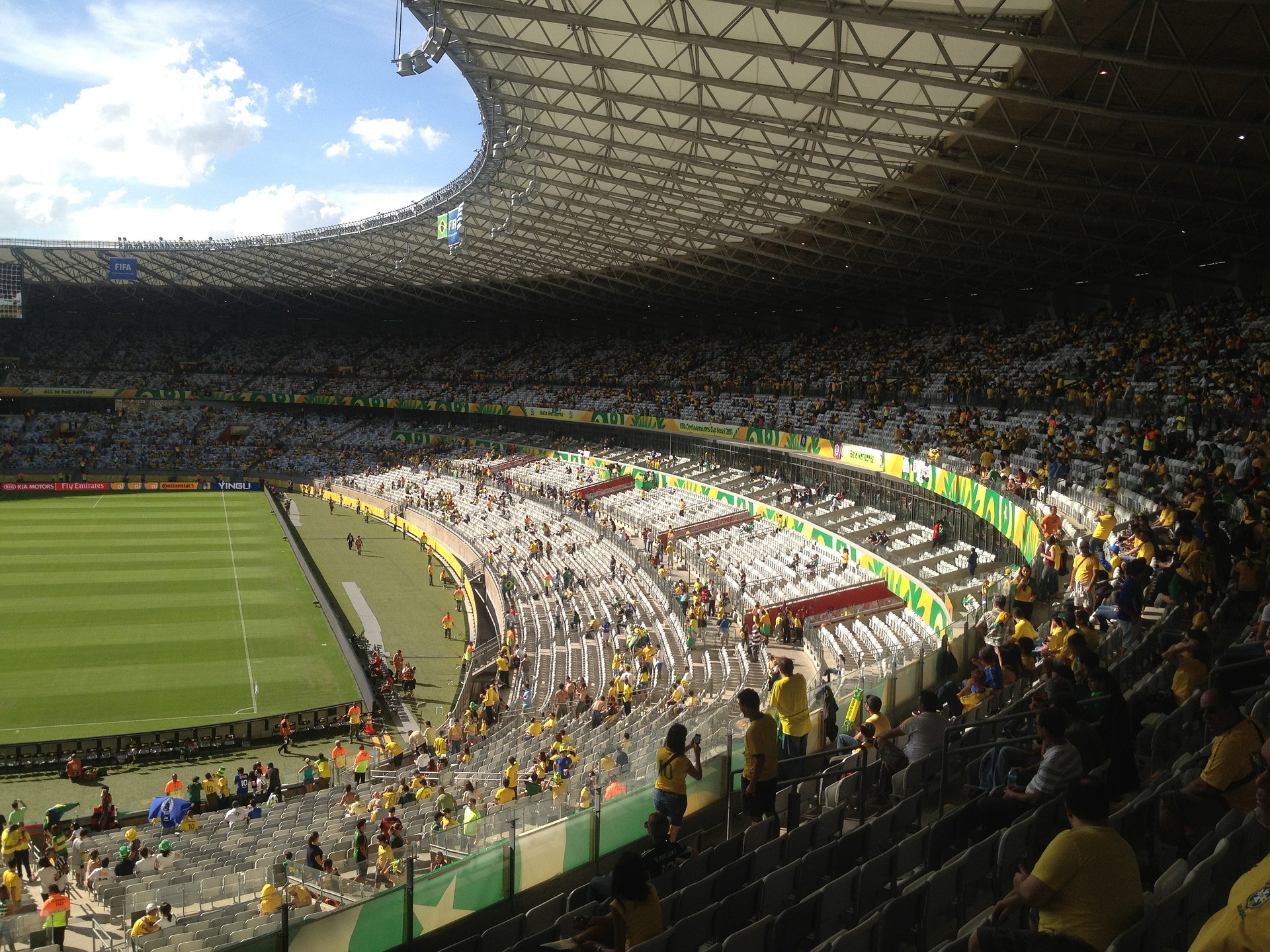 As partidas no Mineirão e em outros estádios em Minas Gerais devem ser sem o público - Ricardo Almeida PC | Pixabay