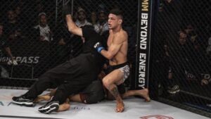 Gabriel levou a melhor na luta principal do LFA 146 - LFA Brasil