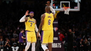 Carmelo Anthony deu declarações fortes sobre o seu futuro nos Lakers e na NBA - GettyImages