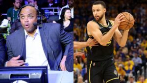 Charles Barkley e Stephen Curry (E/D) - Getty Images