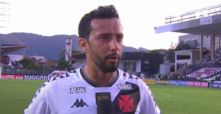 Nenê deixa campo em prantos após derrota - Transmissão / Rede Globo - 07/11/2021