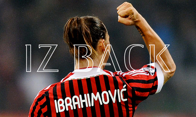 Ibrahimovic volta ao Milan - Reprodução Milan