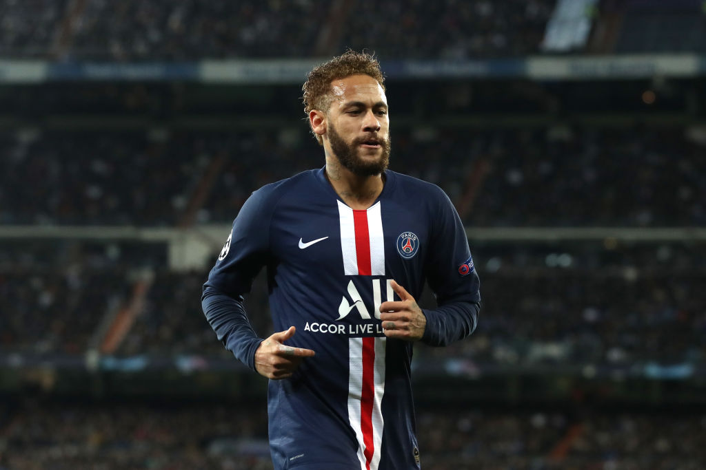 Neymar, jogador do Paris Saint-Germain - GettyImages