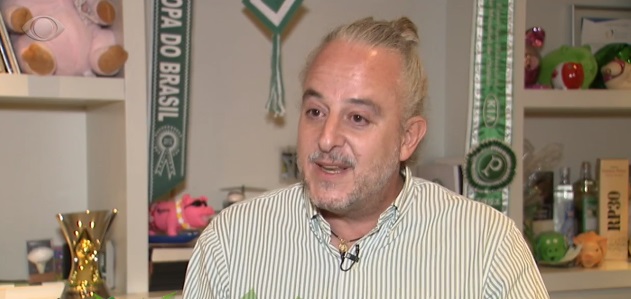 Ex-presidente do Palmeiras falou sobre a relação com o clube - Transmissão Bandeirantes