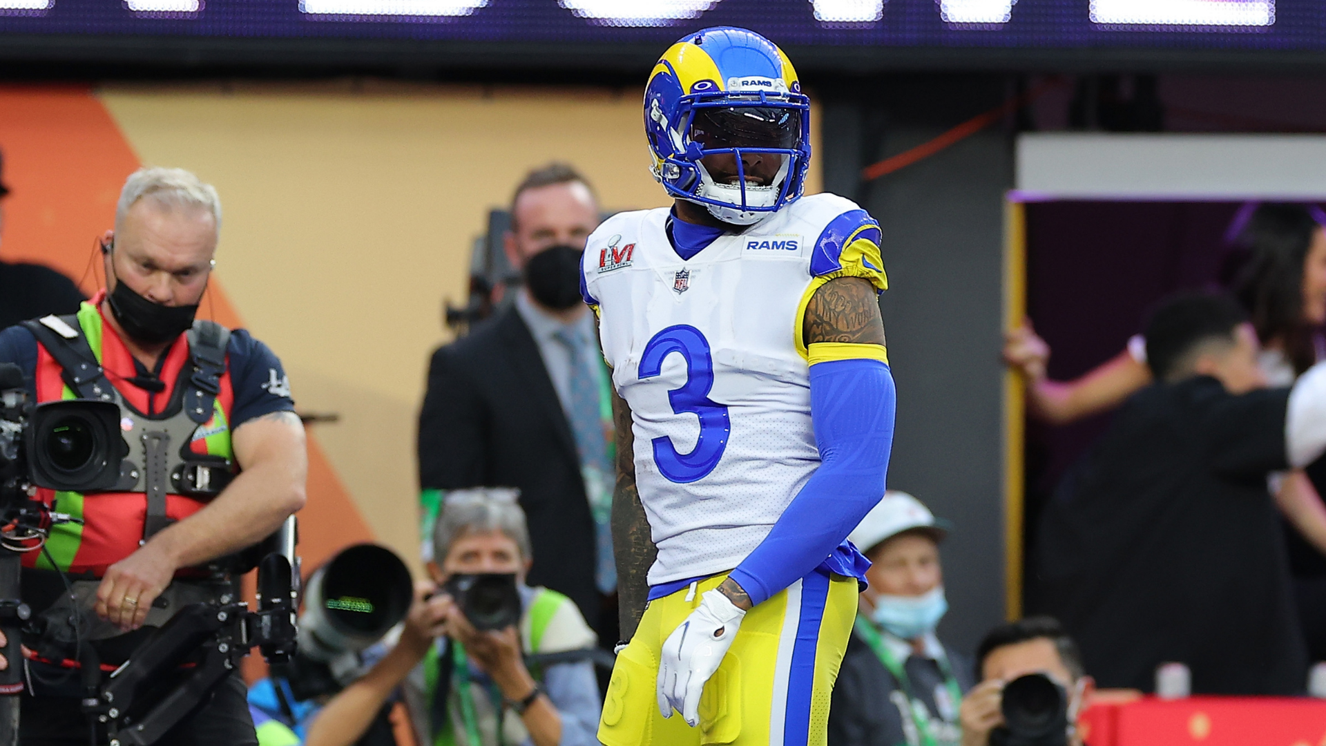 Odell Beckham Jr. foi o atleta mais comentado no mundo - Getty Images