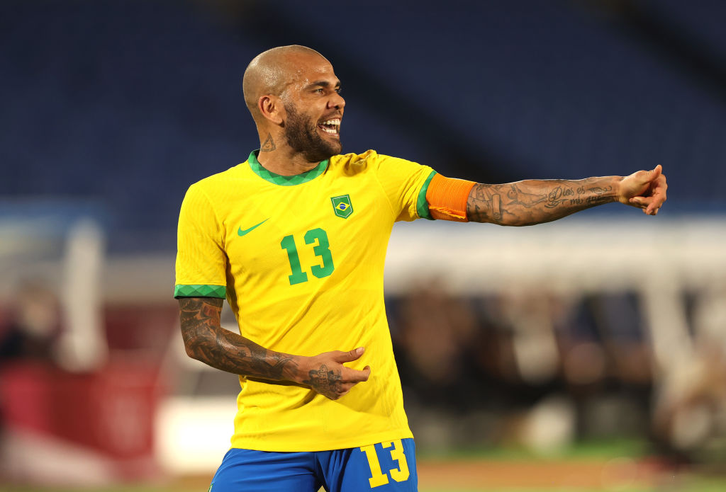 Daniel Alves faz alerta ao Brasil antes de decisões nas Olimpíadas - GettyImages