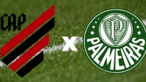 Emblemas de Athletico-PR e Palmeiras - Getty Images / Divulgação