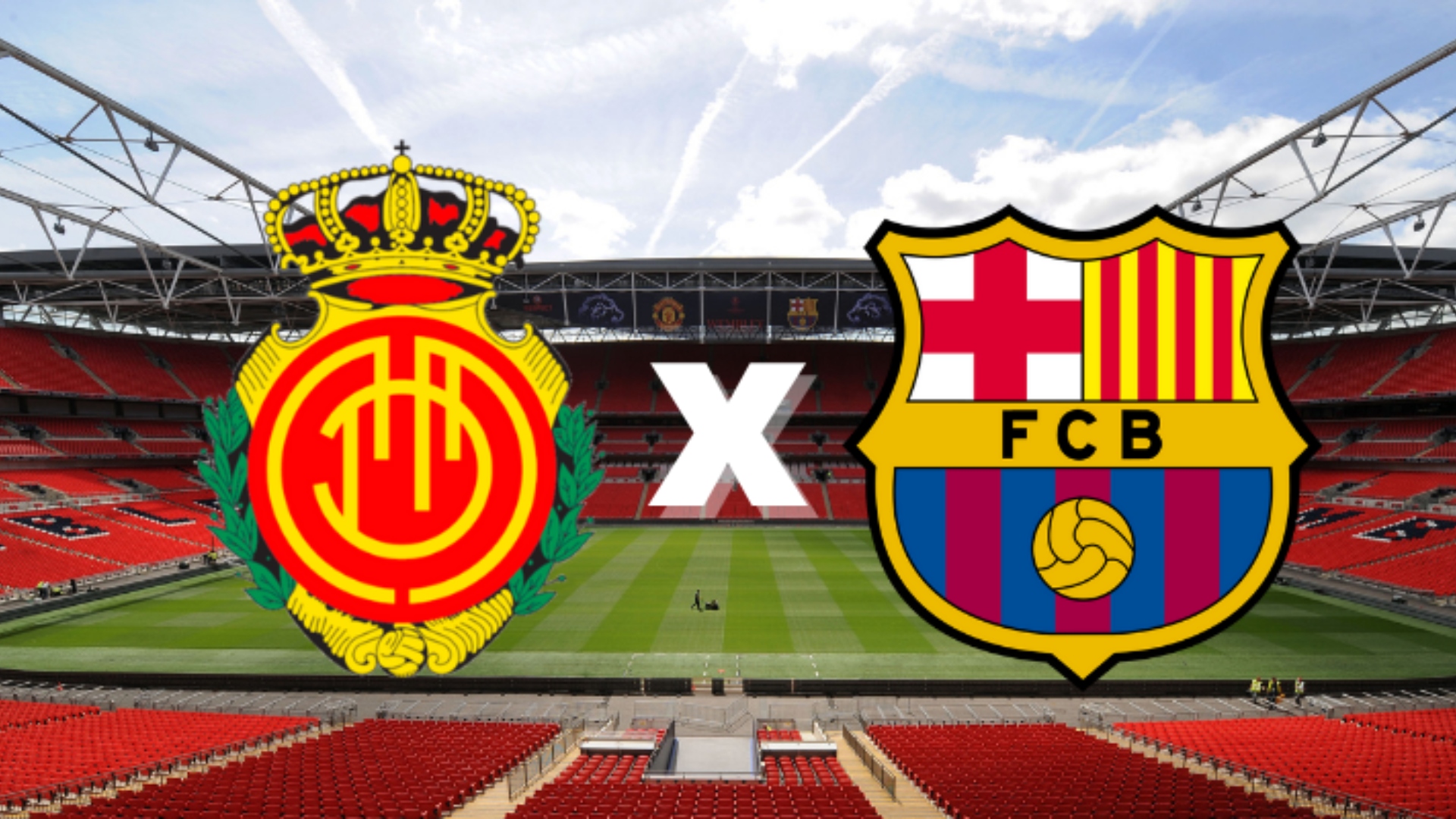 Emblemas de Mallorca e Barcelona - Getty Images / Divulgação