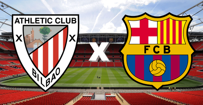 Emblemas de Bilbao e Barcelona - Getty Images / Divulgação