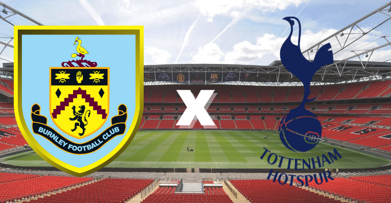 Emblemas de Burnley e Tottenham - Getty Images / Divulgação