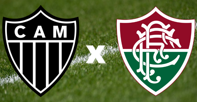Emblemas de Atlético Mineiro e Fluminense - Getty Images / Divulgação