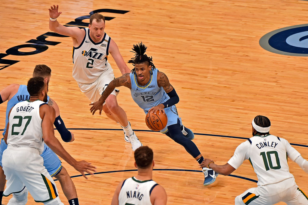 Pai de Ja Morant, dos Grizzlies, declara torcida ao Jazz por suporte após caso de racismo; vídeo - GettyImages