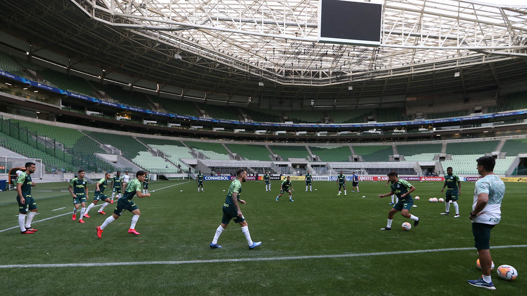Vanderlei Luxemburgo mostra bastidores de trabalho virtual do Palmeiras - Cesar Grecco/Palmeiras