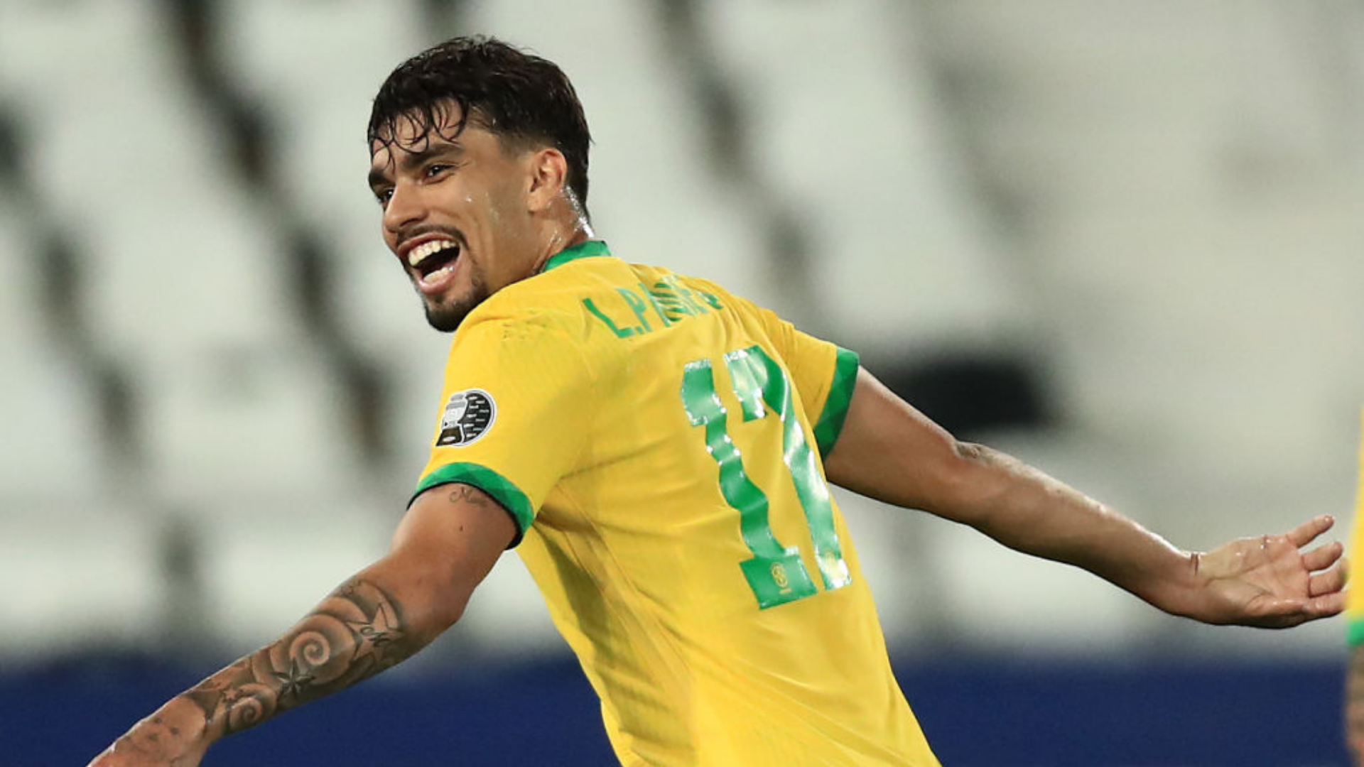 Paquetá, jogador do Lyon - GettyImages