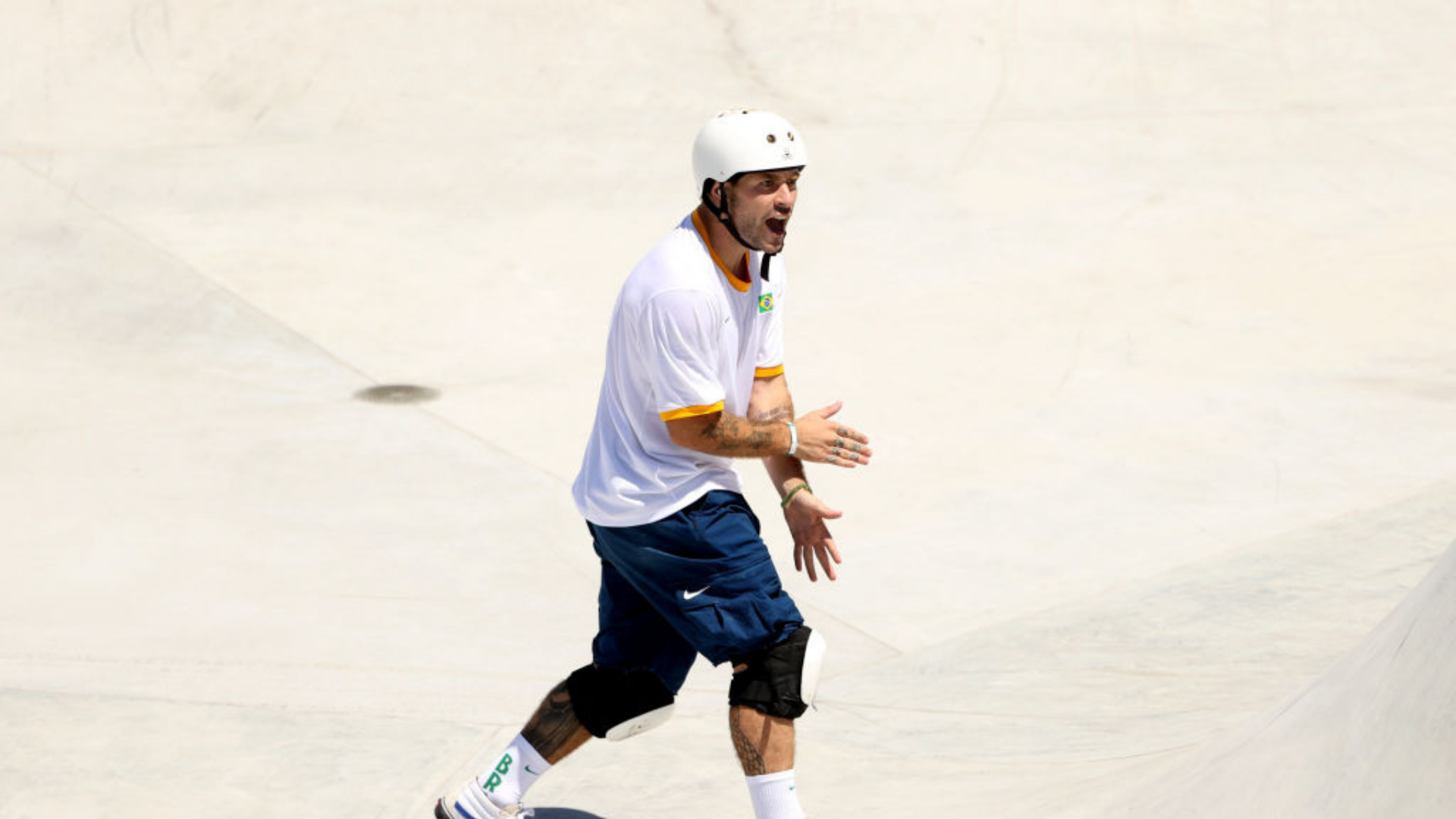 Pedro Barros agita evento de skate park - GettyImages