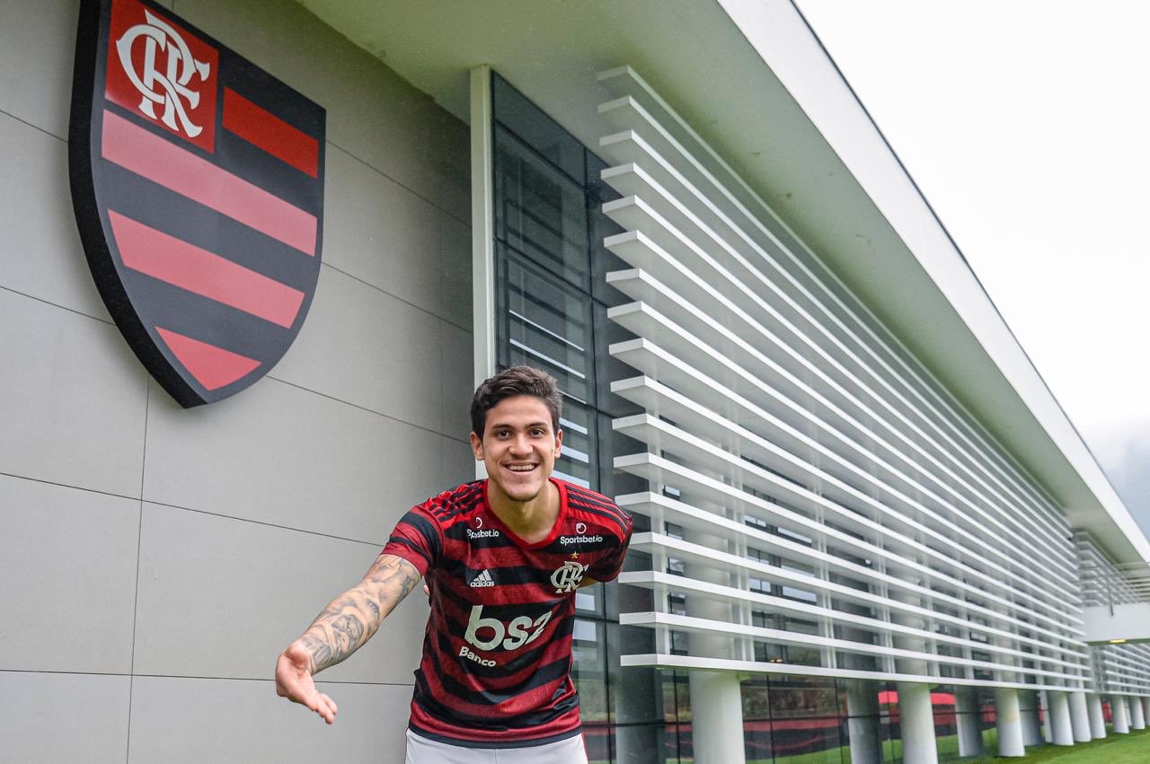 Pedro chegou ao Flamengo nesta temporada - Divulgação / Flamengo
