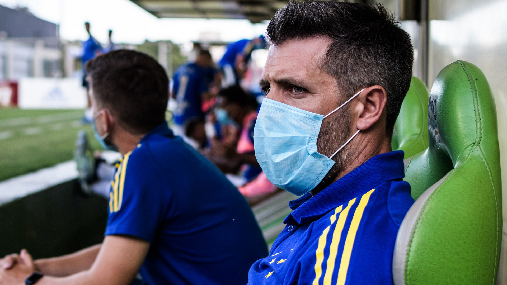 Pezzolano levou mais um amarelo no Cruzeiro - Gustavo Aleixo / Cruzeiro / Flickr