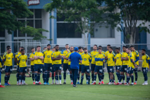 Jogadores do Cruzeiro reunidos durante treinamento - Bruno Haddad/Cruzeiro/Flickr