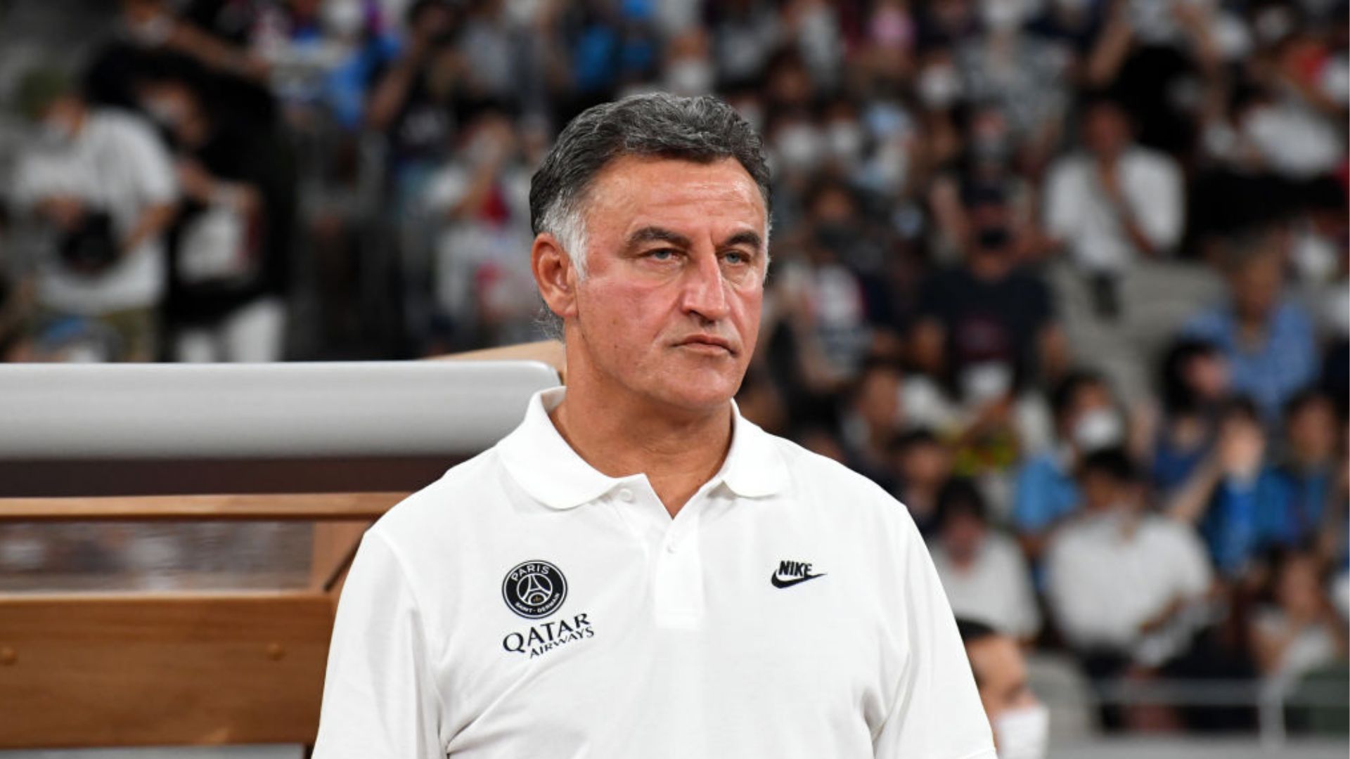 O PSG é visto com falhas por Christophe Galtier e ele quer melhorar elas para a sequência de 2022/23 - GettyImages