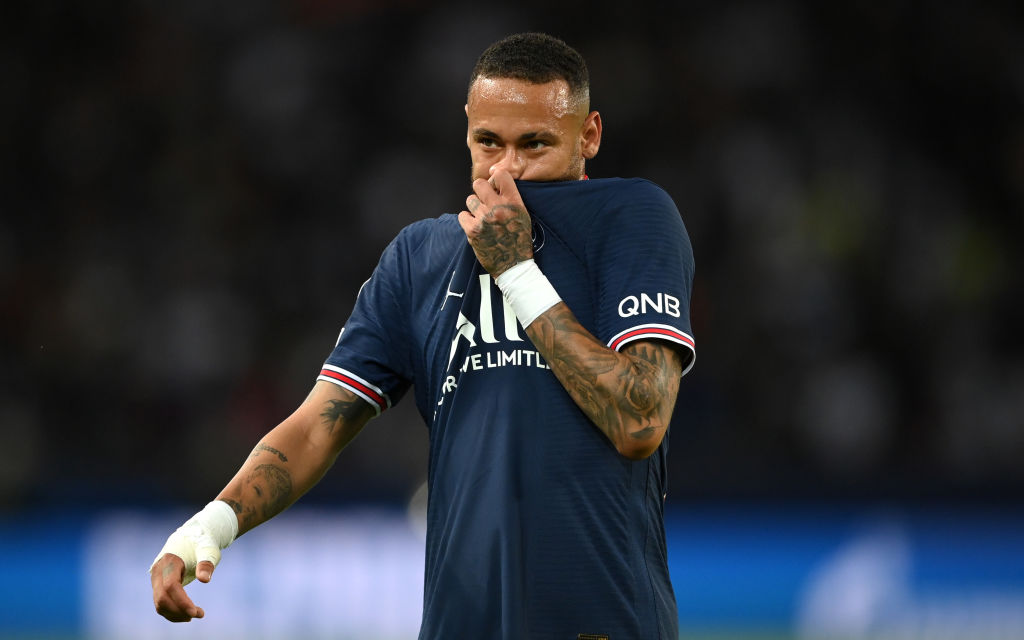 Neymar não poderá atuar pelo PSG nesta rodada da Champions League - GettyImages