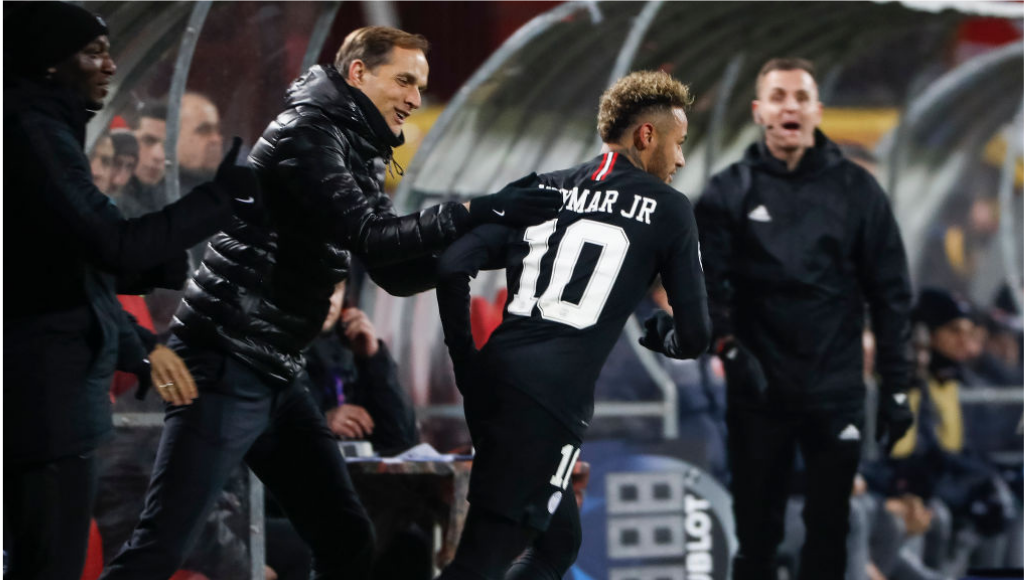 Neymar, Mbappé e Tuchel trabalharam juntos no PSG - GettyImages