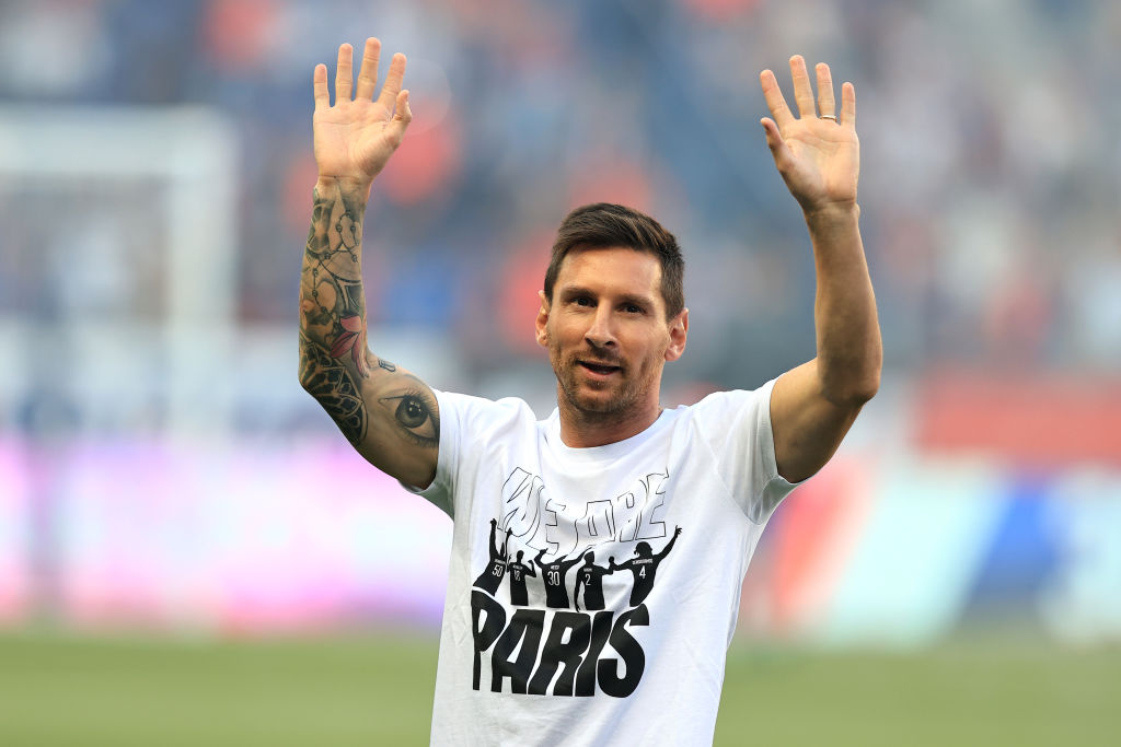Messi é motivo de alegria para Mauricio Pochettino no PSG - GettyImages