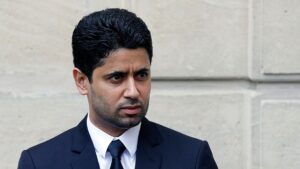 Presidente do PSG, Nasser Al-Khelaïfi - GettyImages