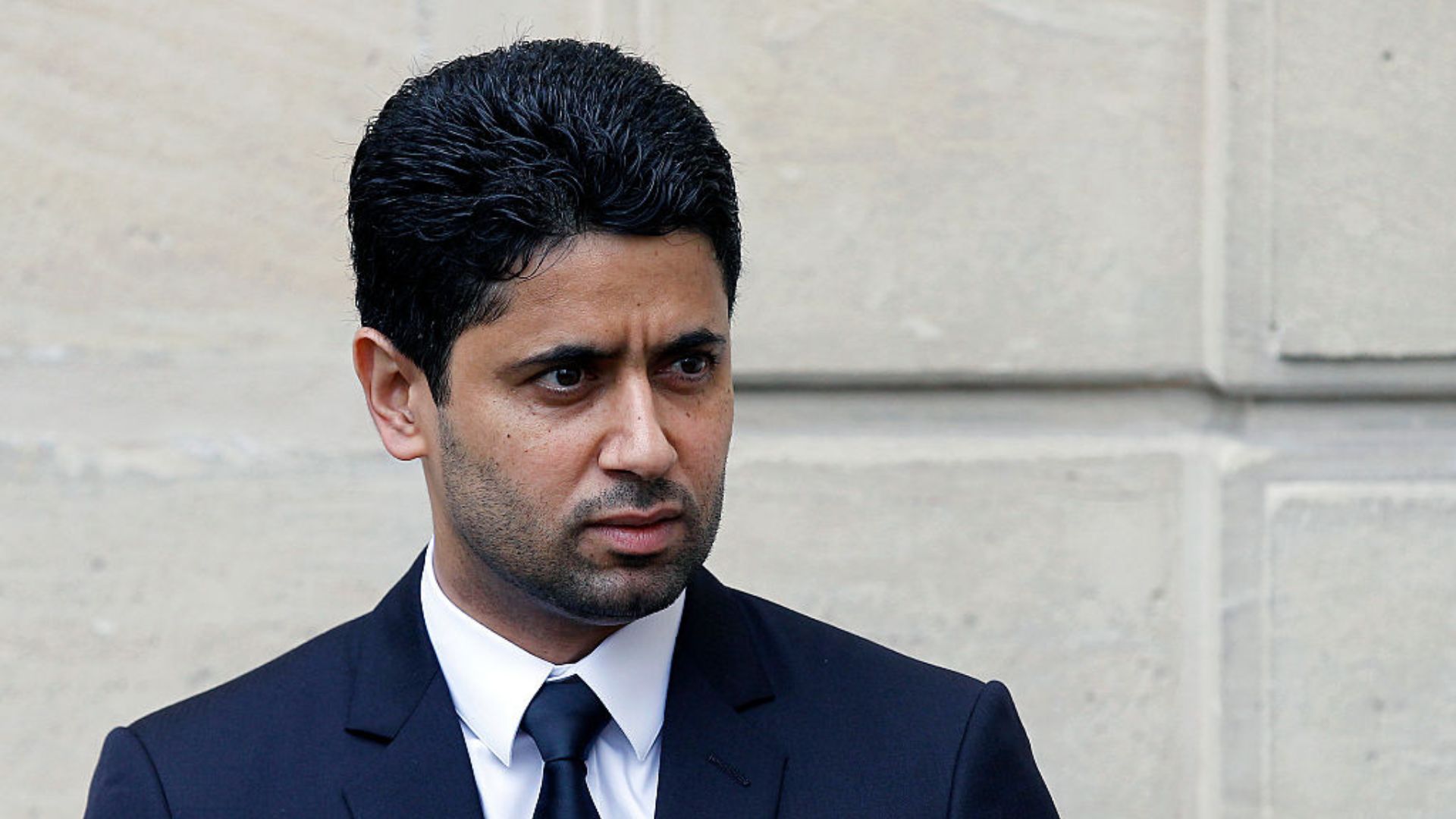 Presidente do PSG, Nasser Al-Khelaïfi - GettyImages