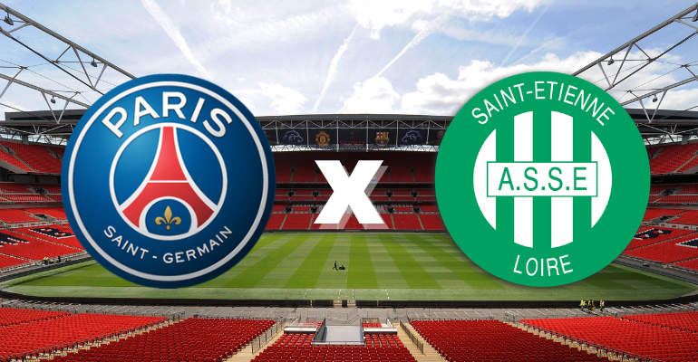 PSG e Saint-Étienne duelam na Ligue 1 - GettyImages / Divulgação