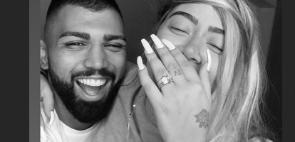 Gabigol e Rafaella Santos estão apaixonados - Instagram