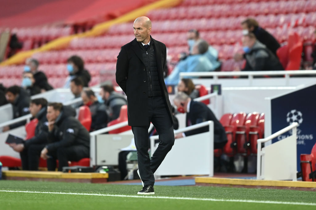 Zidane perdeu a paciência com Uefa e jogo entre Chelsea e Real Madrid na Champions League - GettyImages