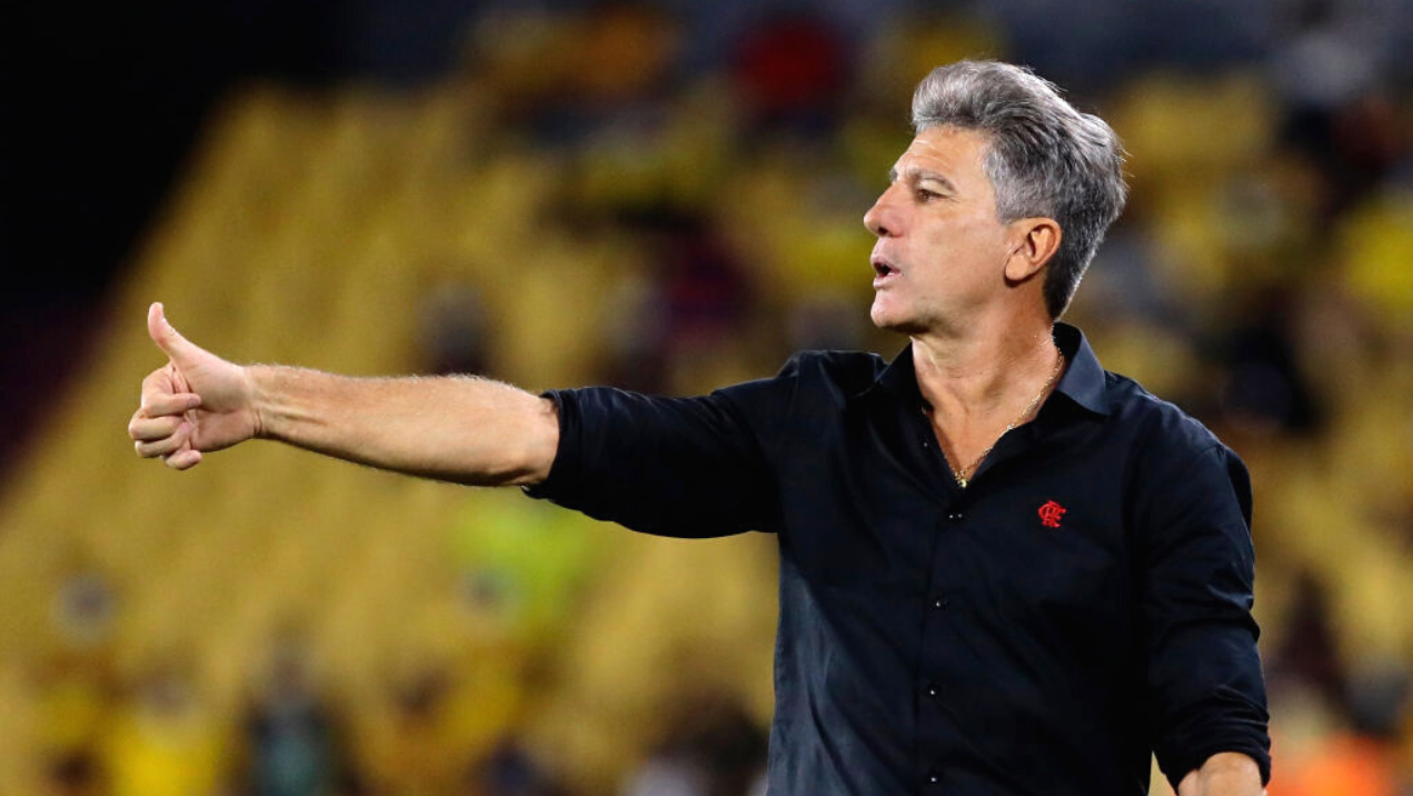 Renato Gaúcho, treinador do Flamengo - GettyImages