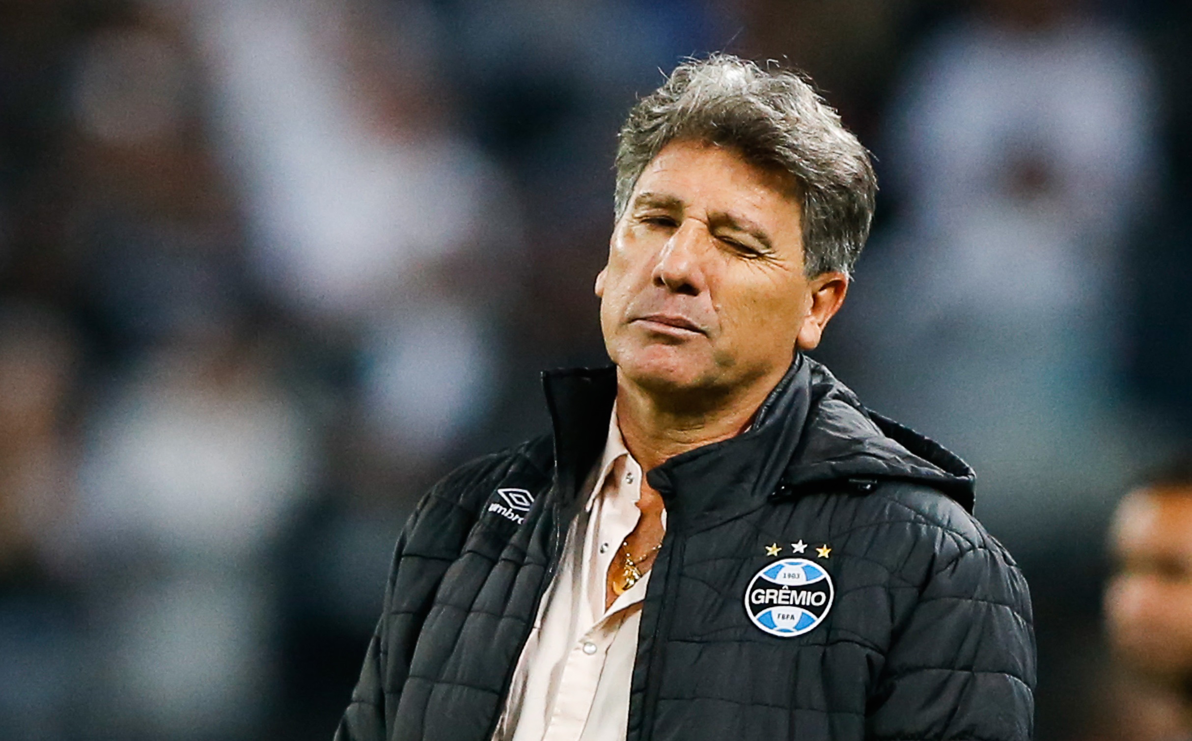 Renato Gaúcho em ação pelo Grêmio - GettyImages