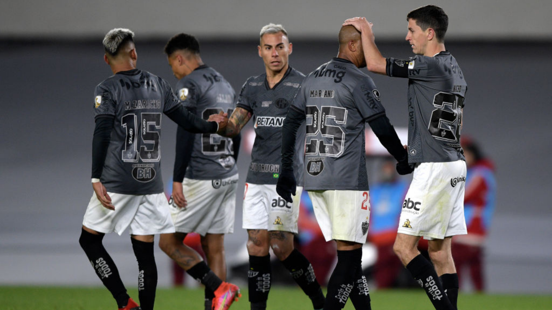 Com gol e expulsão de Nacho, Atlético-MG vence River Plate e abre vantagem nas quartas da Libertadores - GettyImages