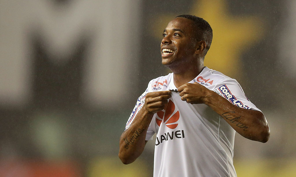 Robinho, atacante do Santos - GettyImages