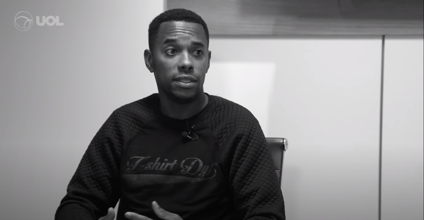 Robinho deu uma entrevista exclusiva ao UOL Esporte - Transmissão UOL Esporte