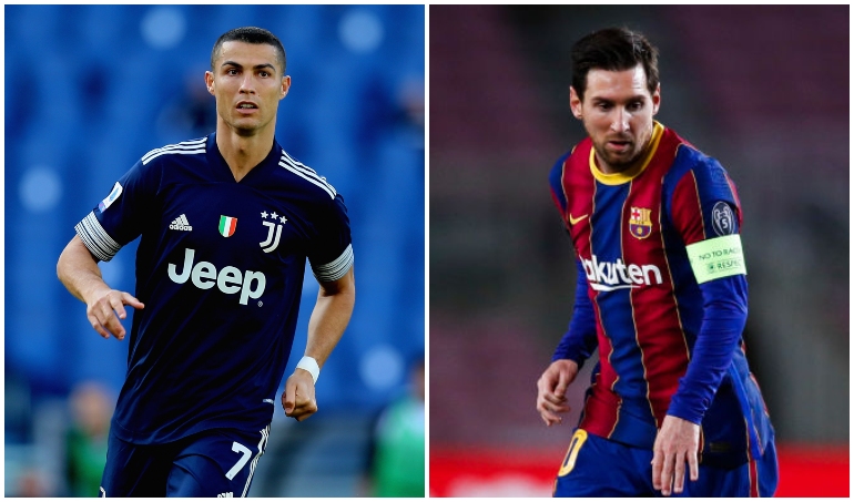 Retrospecto de Cristiano Ronaldo contra Messi - Getty Images
