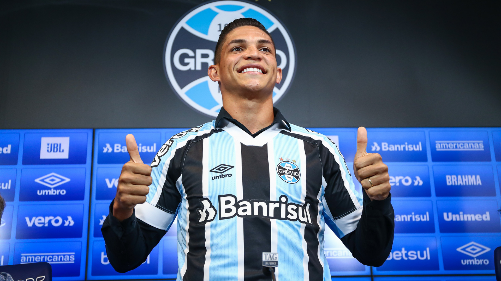 Rodrigo Ferreira, novo reforço do Grêmio - Lucas Uebel/Grêmio FBPA/Flickr
