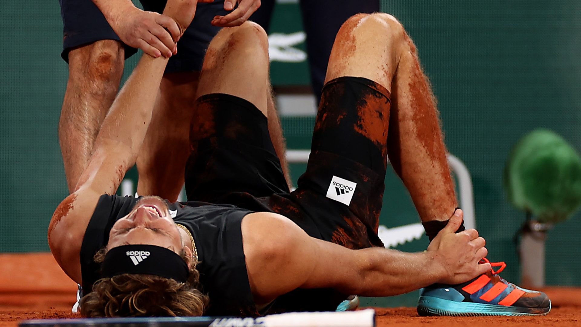 Roland Garros: Zverev se machucou gravemente - GettyImages
