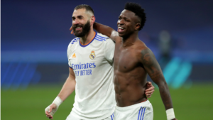 O Real Madrid enfrenta o Osasuna no jogo que pode dar o título da La Liga para o clube - GettyImages
