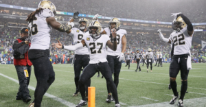Saints batem Seahawks na NFL - Getty Images